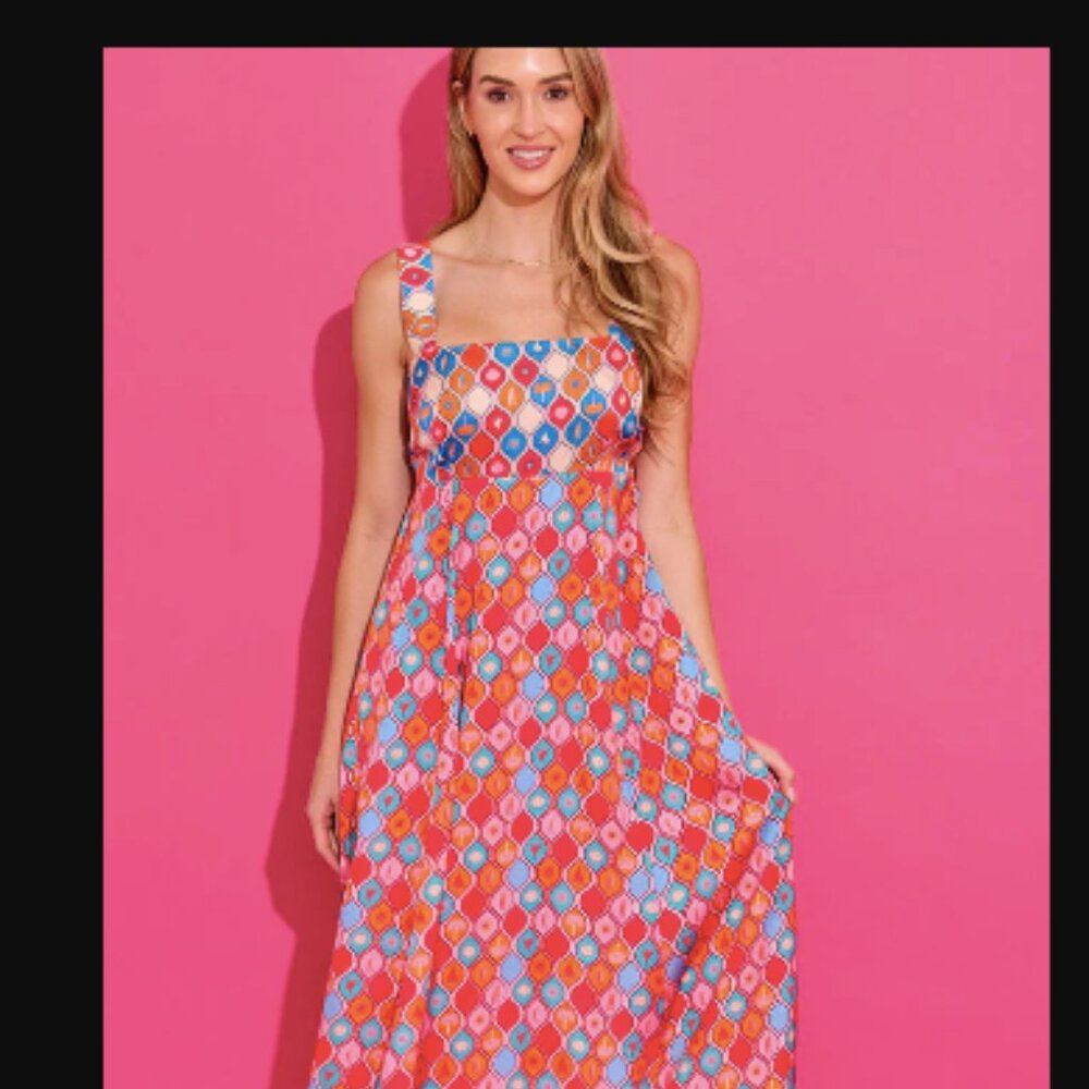 ALDEN ADAIR Maria Dress - Surfboard - Medium